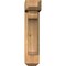 Ekena Millwork Legacy Craftsman Smooth Bracket w/ Offset Brace, Western Red Cedar, 5 1/2"W x 16"D x 24"H BKT0604X16X24LEC04SWR - alternate 2
